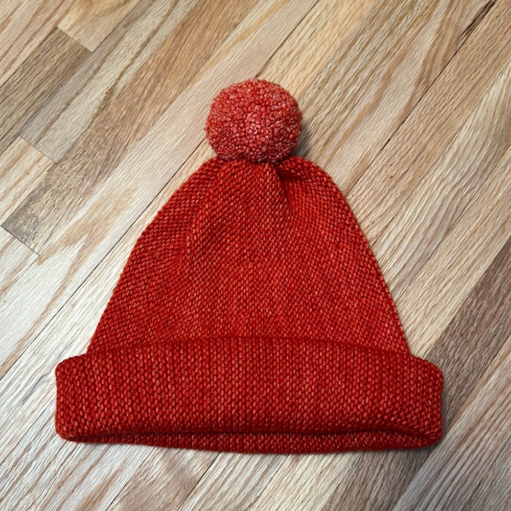 Misha and Puff Adult Garter Hat - Red Flame 🔥